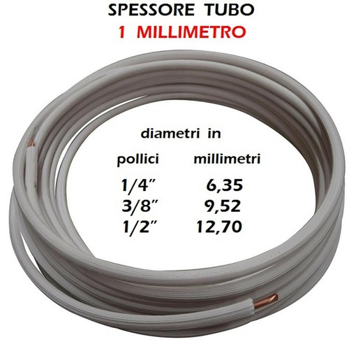 Rotolo metri tubo - tubo, rame