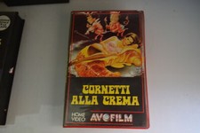 Cornetti alla crema Avofilm VHS Videocassetta NO DVD
