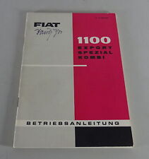 ' Uso / Manuale Fiat 1100