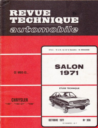 Revue technique - revue,