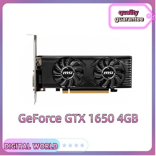 Msi geforce gtx 1650 - gtx, 4