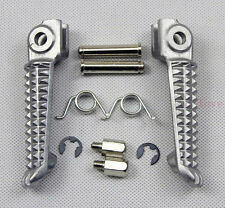 COPPIA PEDANE PEDALI PEDALINE POGGIAPIEDI ANTERIORI YAMAHA UNIVERSALI R1 - R6 