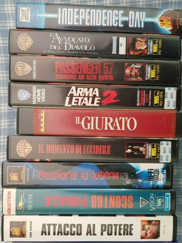 Vhs film azione originali - 9,
