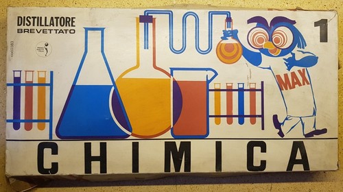 Giocattolo vintage chimica max - chimica,