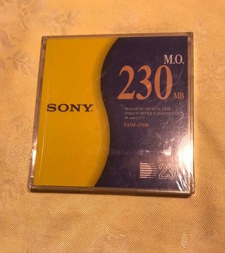 Magneto optical disk sony - magneto,