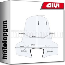 PARABREZZA TRASPARENTE GIVI