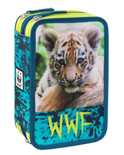 WWF Astuccio 3 zip Blu