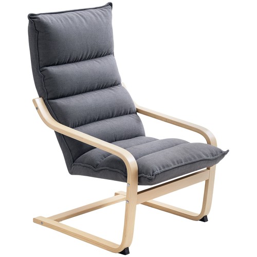 Homcom poltrona dondolo - homcom, con