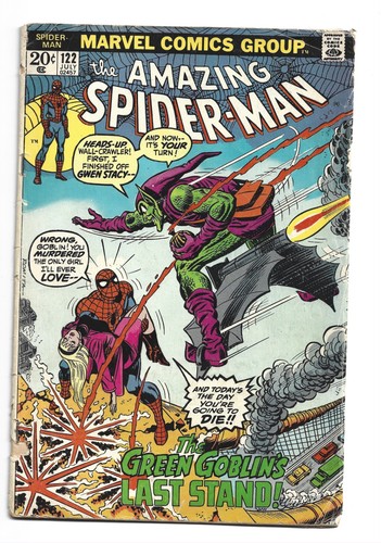 Amazing spider man 122 gd - #122,, gd/vg