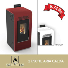 Stufa a pellet canalizzata