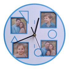 Orologio da parete portafoto -
