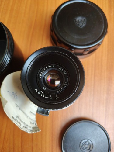 Obiettivo jupiter mm f - obiettivo, 35