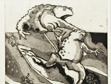 Nag Arnoldi - Rospo - Rara Incisione - Solo 90 esemplari, con certificato. 