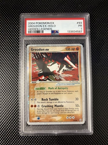 Psa groudon hidden - psa,