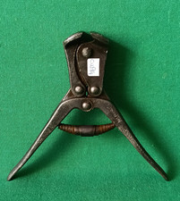 ANTICA PINZA TRONCHESE TENAGLIA CESOIA FILO ARMONICO FERRO BATTUTO VINTAGE. CW94