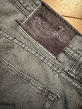 Jacob Cohen pantalone stile jeans uomo in cotone e poliestere W 37