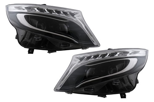 Fari led per mercedes - led, classe