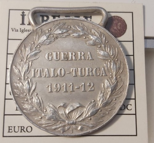 Medaglia argento guerra - medaglia, in