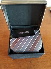 CRAVATTA UOMO STACKS A STRISCE