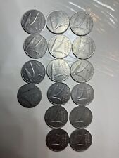 16 Monete da 10 lire rare manca un pezzo nella spiga anno dal 1951 Al 1987