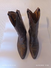 Stivali texani El Charro vintage anni 90 marroni N°39 in buonissimo stato