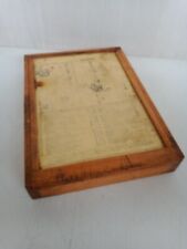 cassetta in legno originale ricambi 1950 Dell'Orto carburatore MA 16 Lambretta