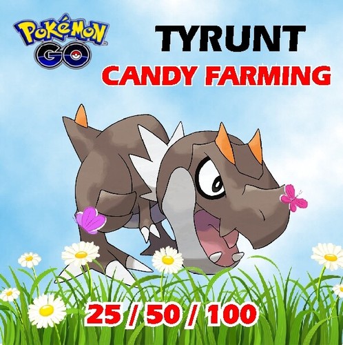 Pokemon tyrunt candy - go,