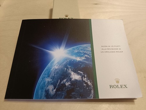 Booklet rolex - booklet,