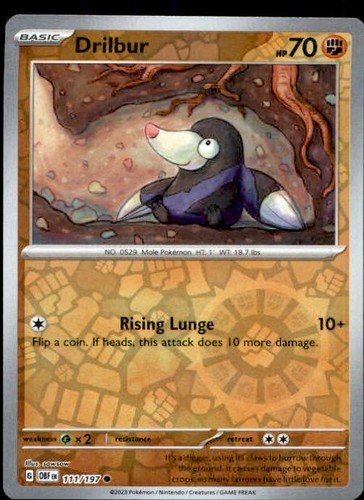 Drilbur 111 197 - drilbur, 111/197
