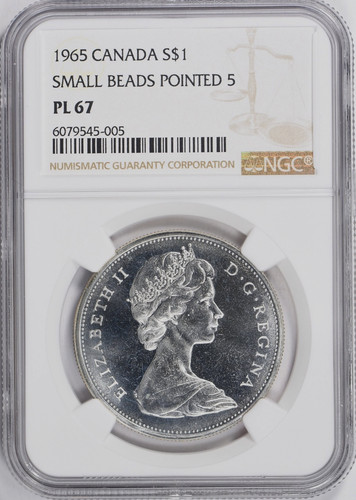1965 dollaro elizabeth - 1965, elizabeth-ii