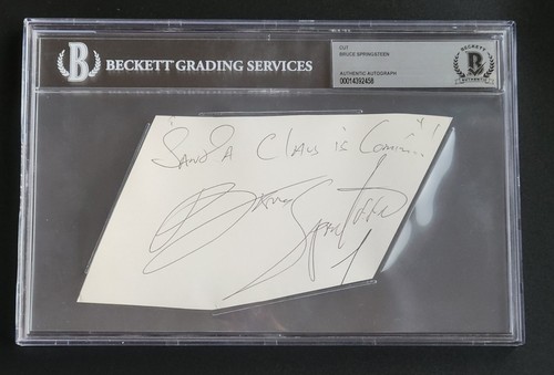 Bruce springsteen signed - bruce,