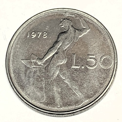 C8554 italy coin - italy,