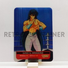 SAINT SEIYA LAMINCARDS Cavalieri dello Zodiaco EDIBAS - 115 Sirio Il Dragone