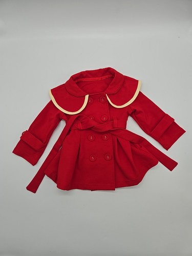 Cappotto pea doppiopetto rosso - cappotto,