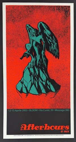 Afterhours x poster - &,