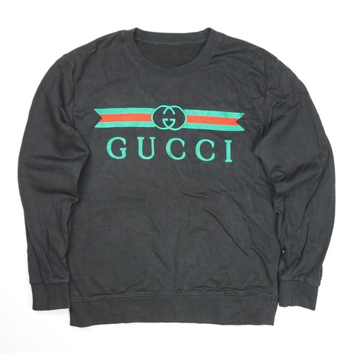 Gucci felpa uomo logo - felpa, ricamato