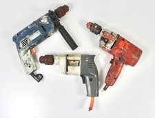 Old Power Drills Set