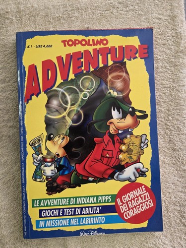 Topolino avventure lotto - topolino, 1-20
