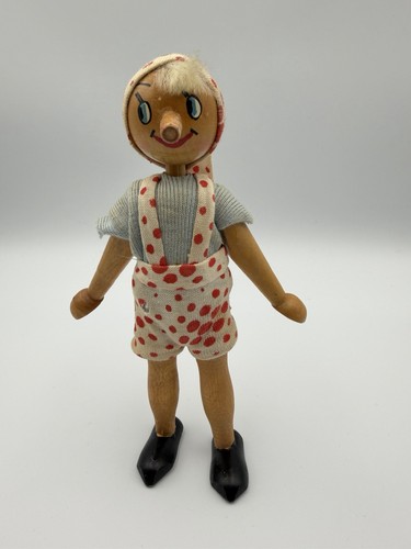 Bambola pinocchio legno - bambola,