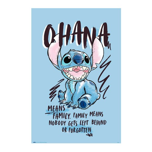 Stitch grande film poster - stitch,