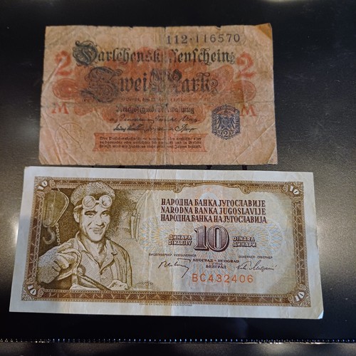 Lotto banconote estere - banconote,