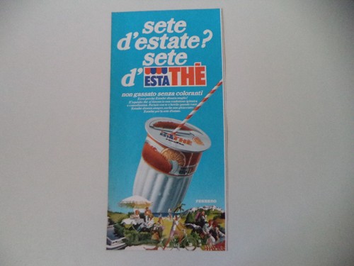 Advertising pubblicità 1978 - advertising,