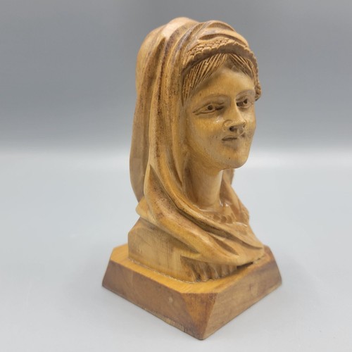 Statua busto vergine maria - statua,
