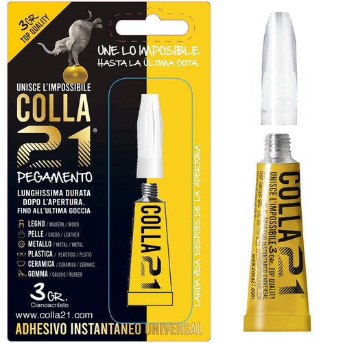 Tubetto super colla adesivo - super,