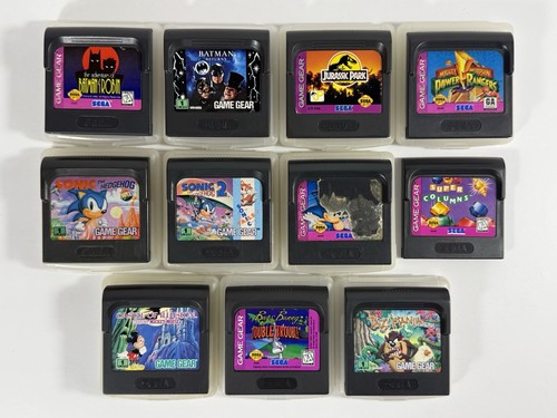 Sega game gear - game, lot
