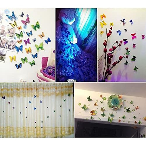 12pcs farfalla adesivi - 12pcs,