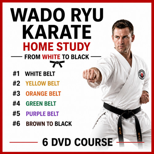 Wado ryu karate dvd set - wado,