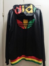Giacca Adidas Jamaica ?? Adidas Jacket tracksuit jacket Rasta M Felpa Reggae 