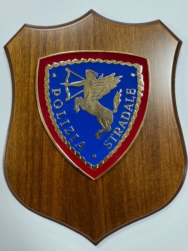 Crest con stemma polizia - crest,