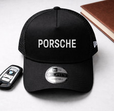 Porsche Embroidered Trucker